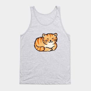 cute orange cat Tank Top